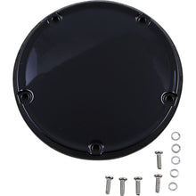 Drag Specialties Derby Cover - Gloss Black for Harley-Davidson Softail 1107-0660_1032402