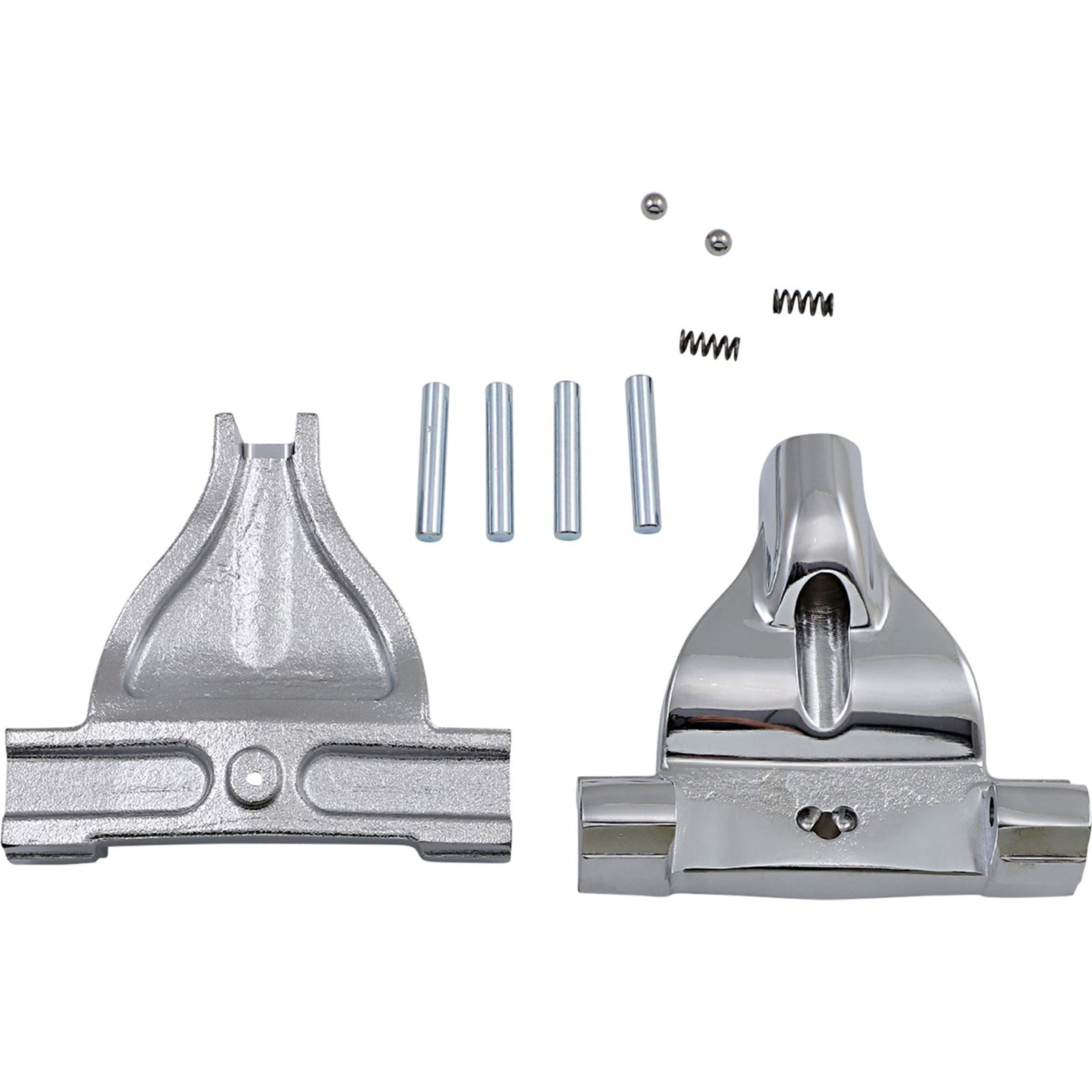 Drag Specialties Passenger Floorboard Mount - Chrome 1621-1002_1032405