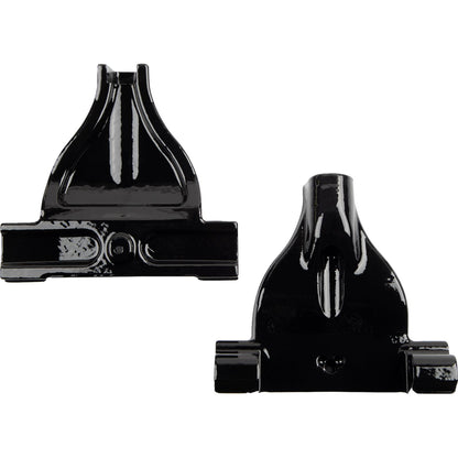Drag Specialties Passenger Floorboard Mount - Gloss Black 1621-1003_1164429