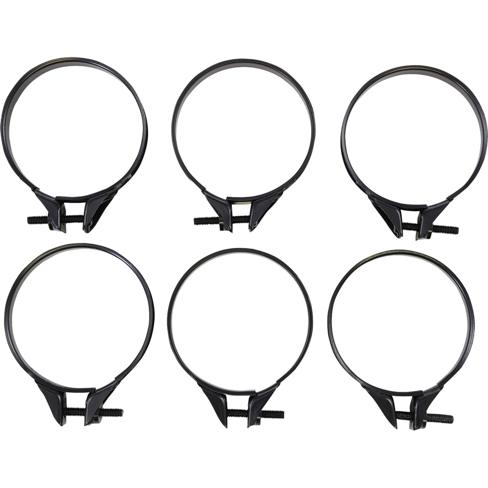 Moose Offroad Carburetor Clamps - 55-58 mm - 6-Pack 2402-0284_1057628