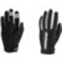 Youth Ascent Gloves - Black/White - Youth Small_758198