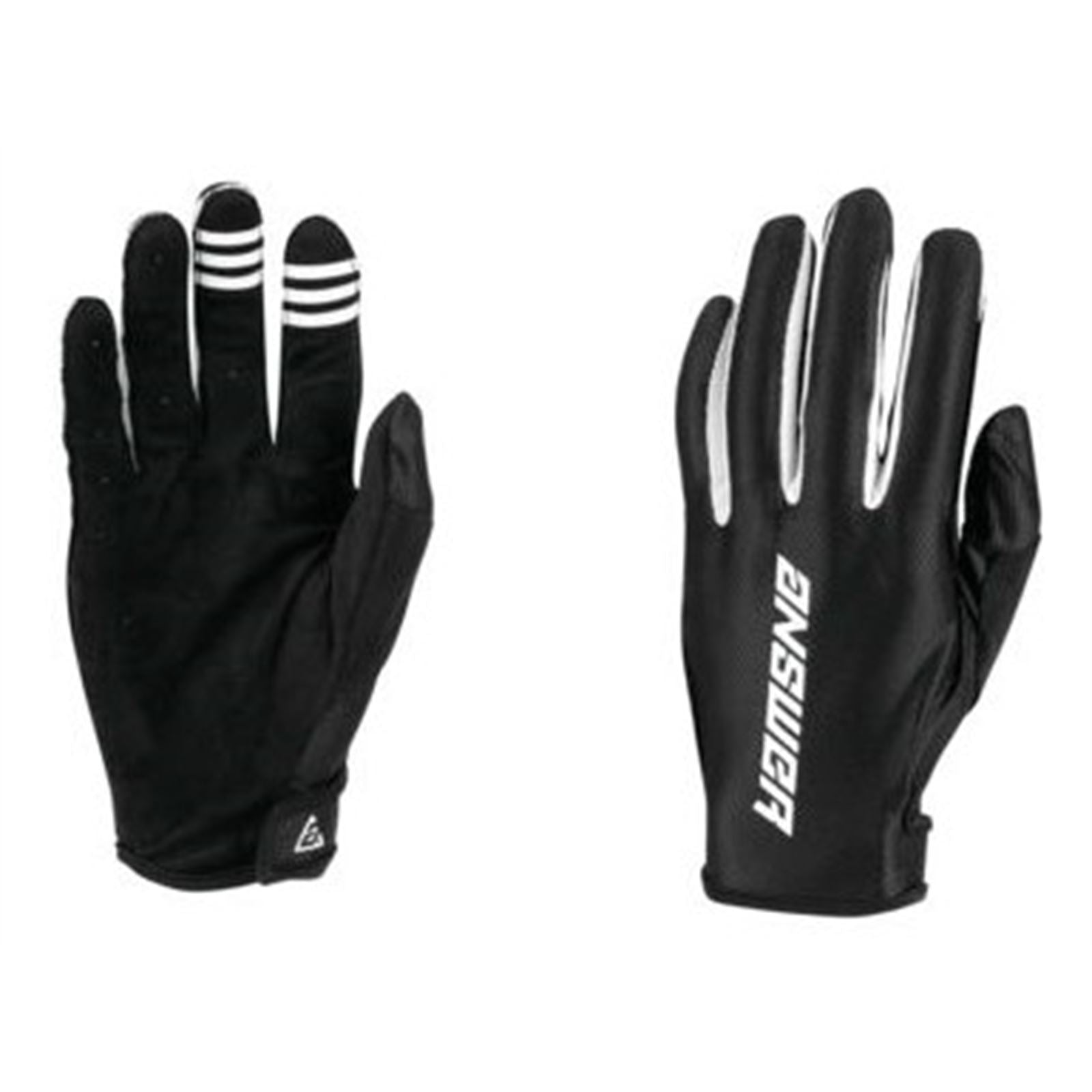 Answer Youth Ascent Gloves - Black/White - Youth Large 446568_759900