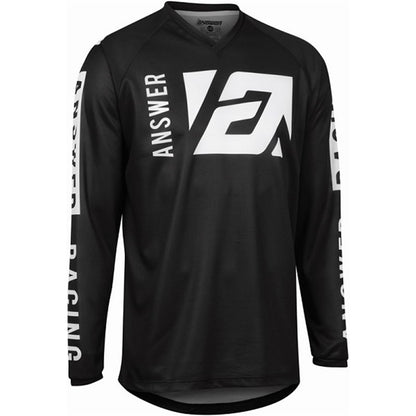Answer Youth Syncron Merge  Jersey - Black/White - Youth Medium 446721_794881
