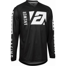 Answer Youth Syncron Merge  Jersey - Black/White - Youth Large 446722_794882