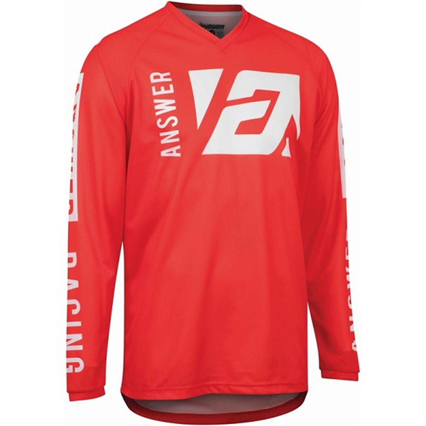Men's Syncron Merge Jersey - Answer Red/White - Small 446747_794910