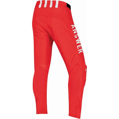 Answer Men's Syncron Merge Pants - Red/White - Size 42 446759_795069