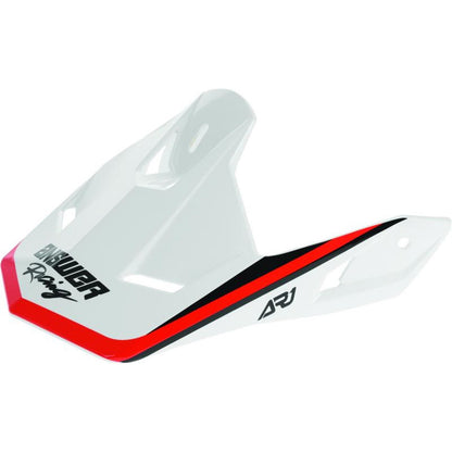 Answer Youth AR1 Replacement Visor - Vivid Red/Flo Red 447121_1520093