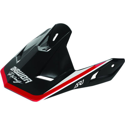 Answer Youth AR1 Replacement Visor - Vivid Red/White/Hyper Acid 447122_1520092