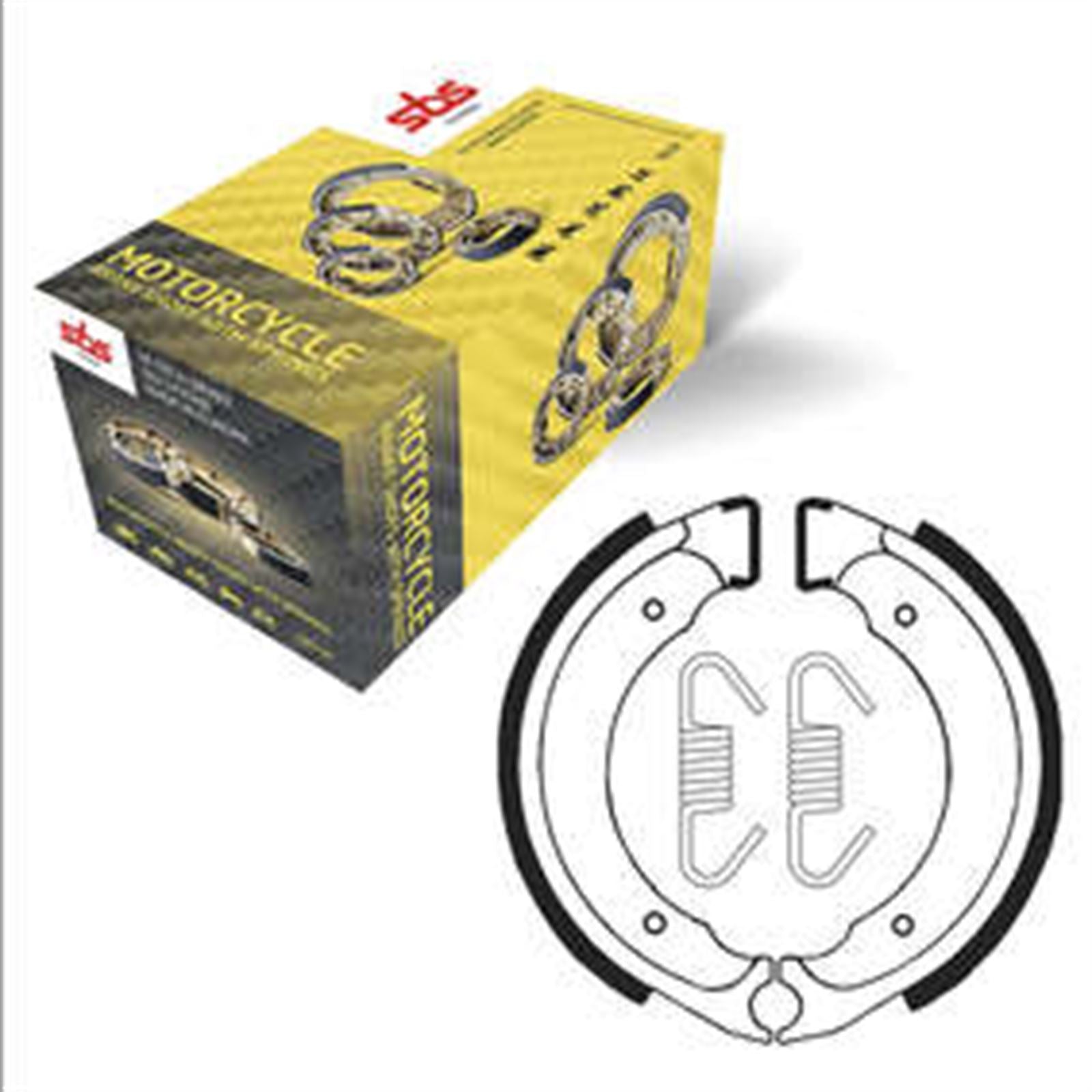 SBS Brake Shoes with Springs for Suzuki FA/FS/LT/LT-A [MPN: 2101]_987650
