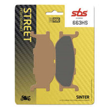 SBS Sintered Brake Pads for Street [MPN: 663HS]_987360