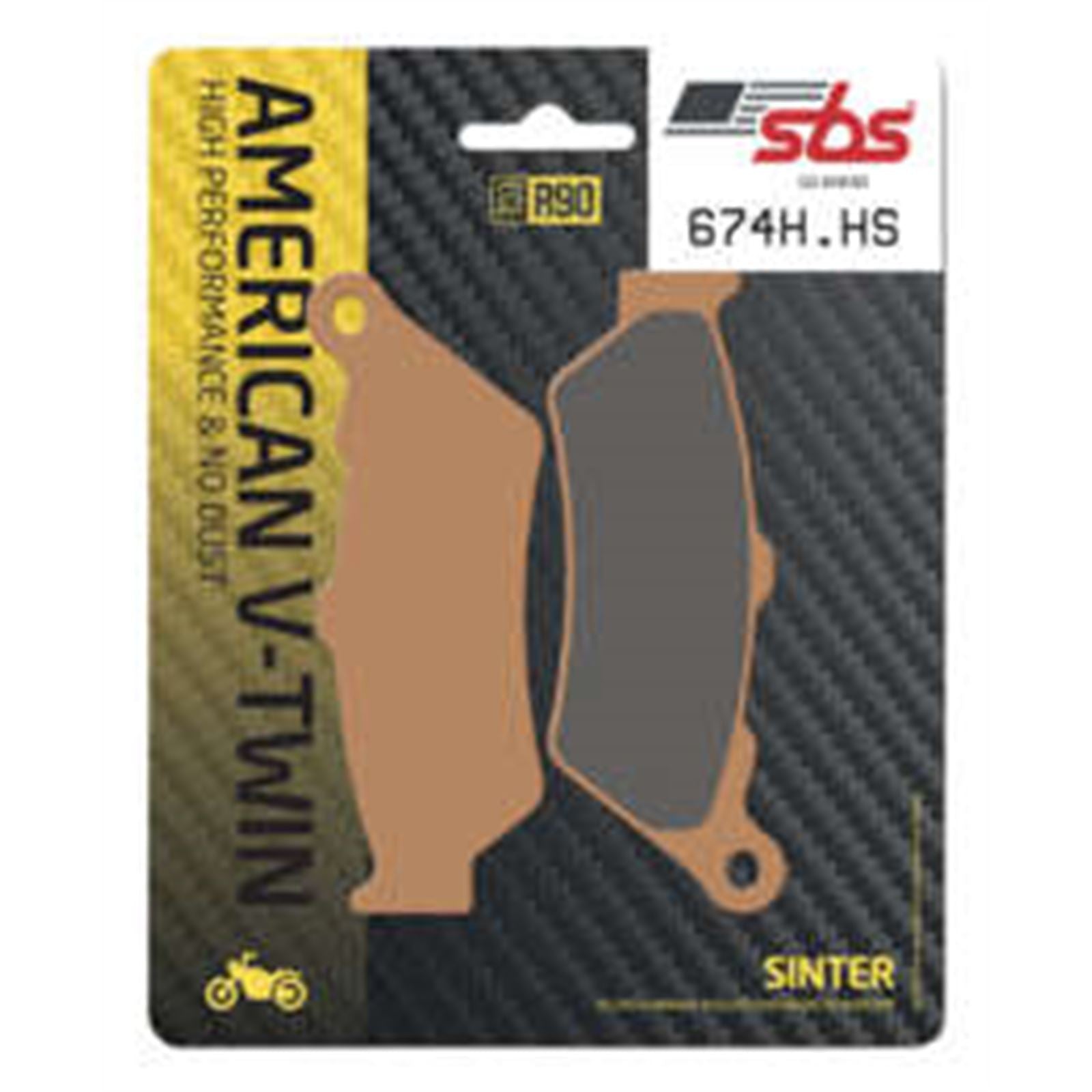 SBS Sintered Brake Pads for Indian and Victory [MPN: 674H]_989653