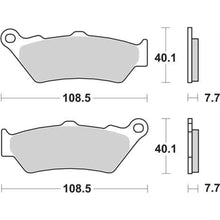 SBS Sintered Brake Pads for Offroad [MPN: 674SI]_982066