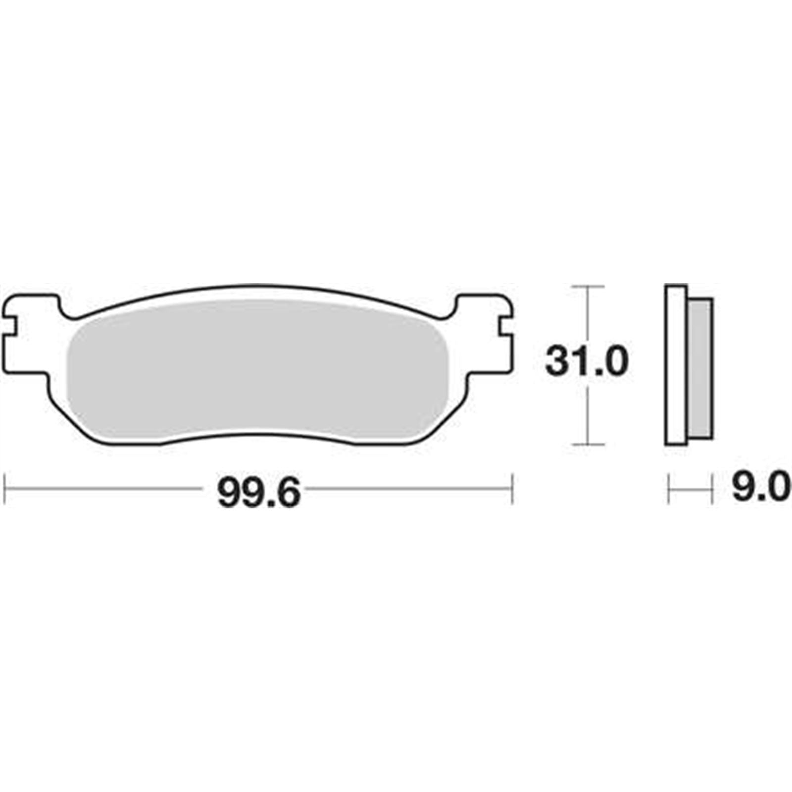 SBS Ceramic Brake Pads for Street [MPN: 728HF]_989731