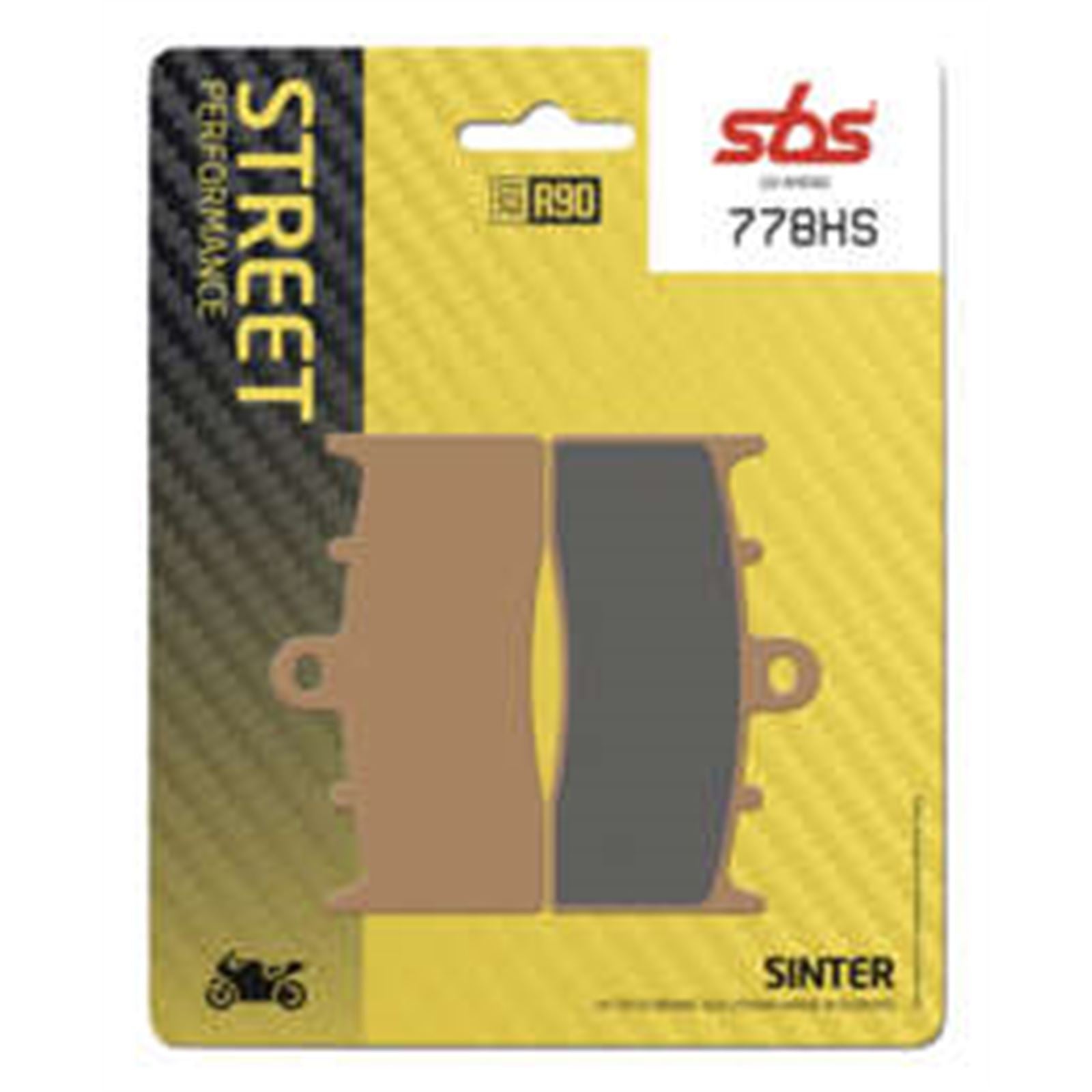 SBS Sintered Brake Pads for Street [MPN: 778HS]_991579