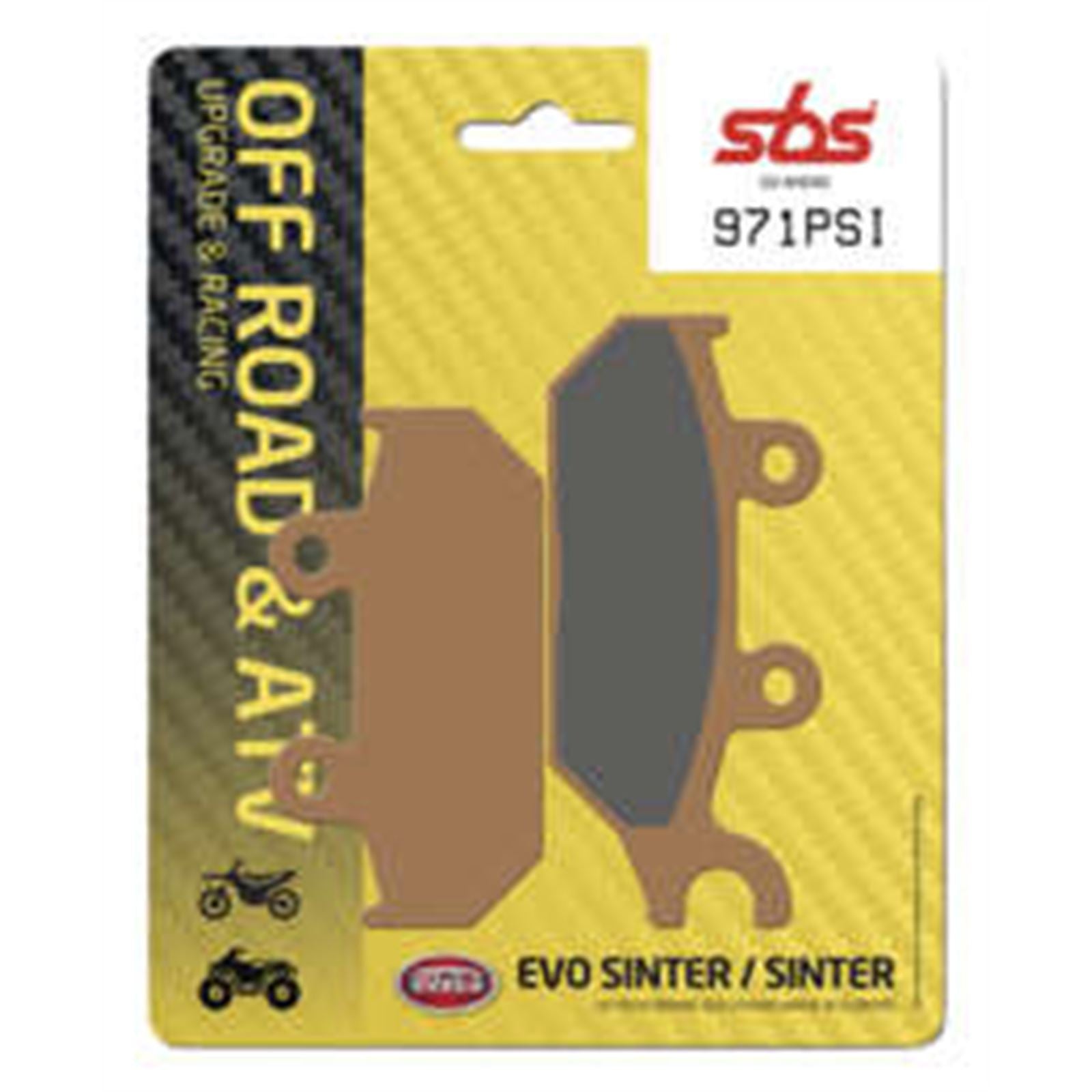 SBS EVO Sintered Brake Pads for ATV/UTV [MPN: 971PSI]_988165