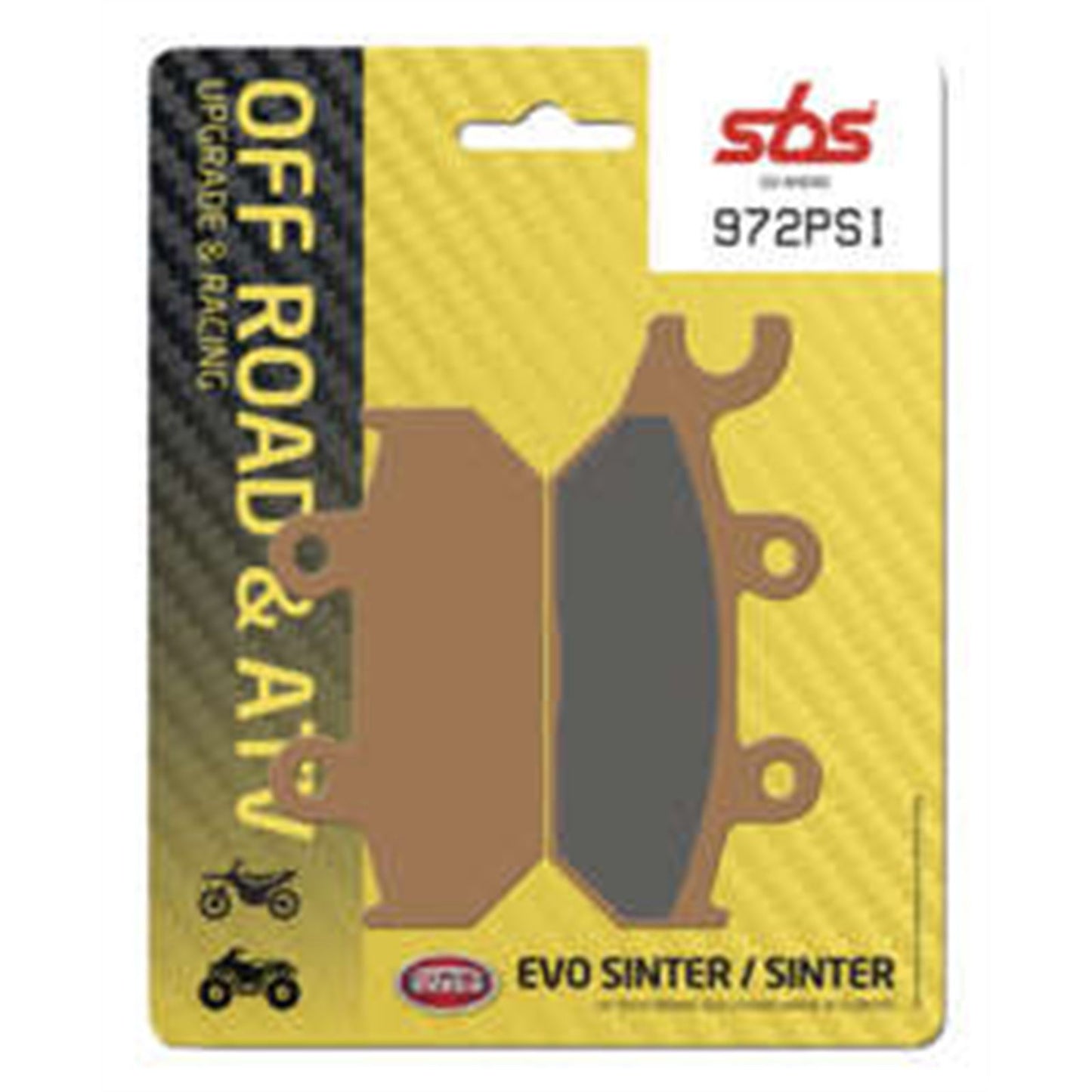 SBS EVO Sintered Brake Pads for ATV/UTV [MPN: 972PSI]_992865