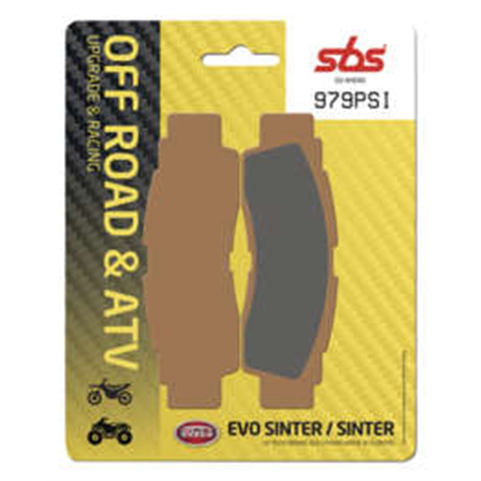 SBS EVO Sintered Brake Pads for ATV/UTV [MPN: 979PSI]_992812