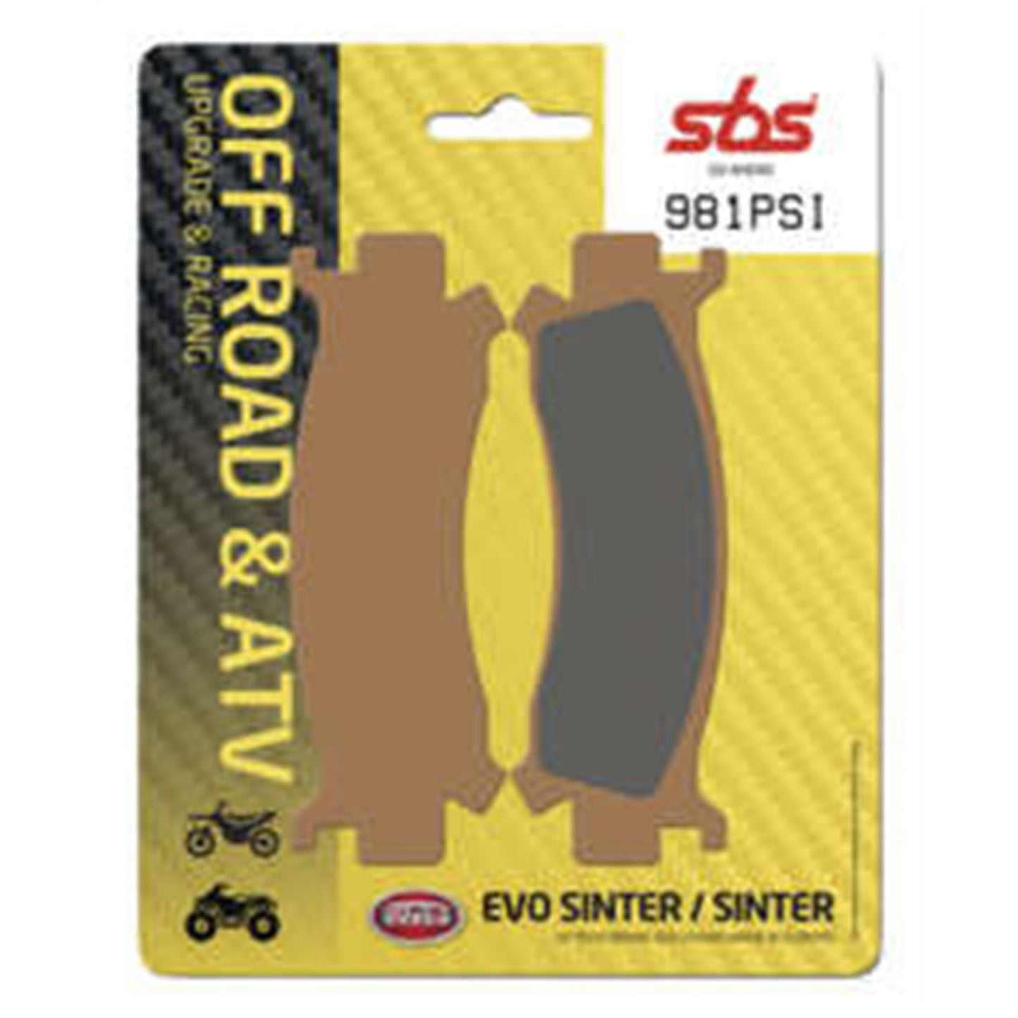 SBS EVO Sintered Brake Pads for ATV/UTV [MPN: 981PSI]_984149