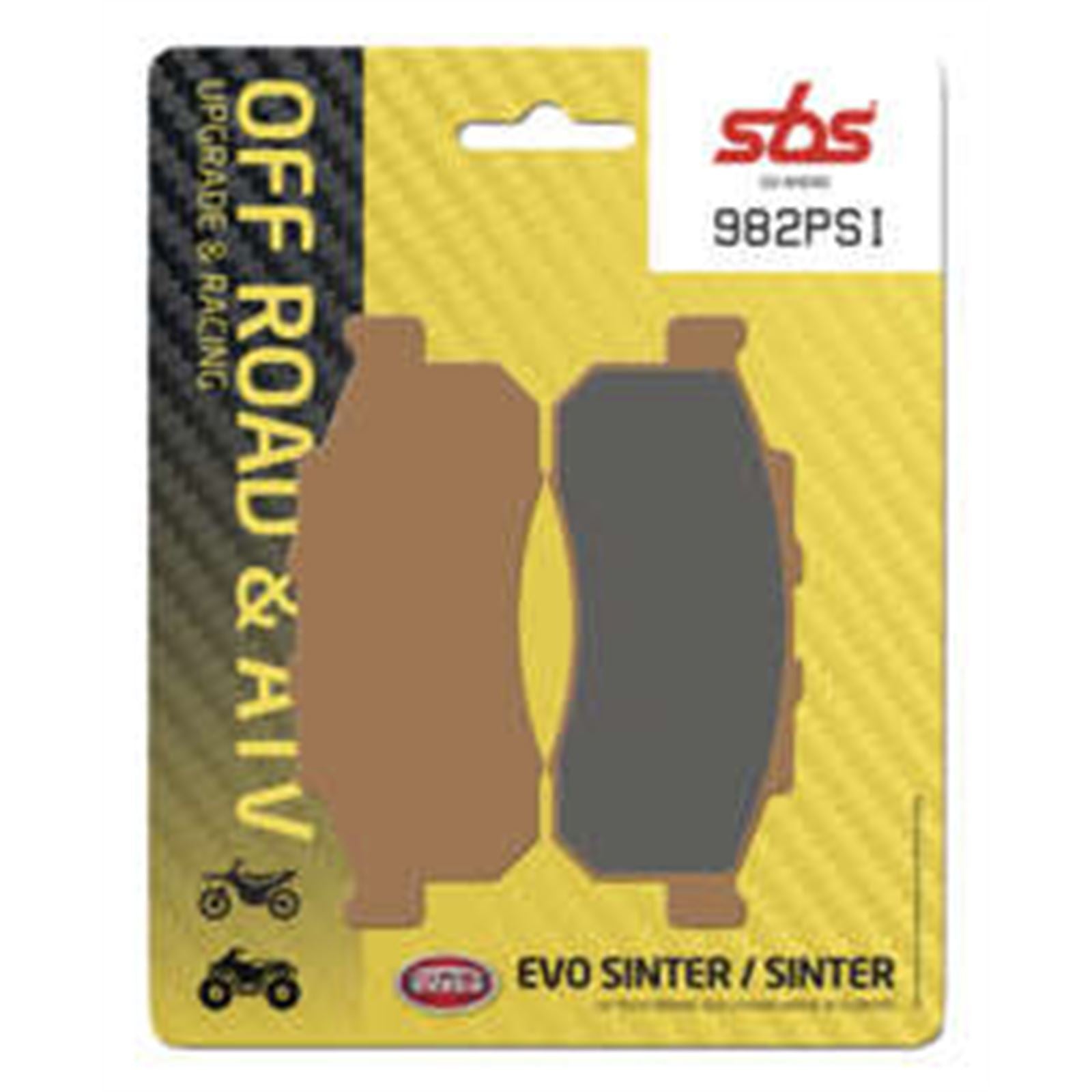 SBS EVO Sintered Brake Pads for ATV/UTV [MPN: 982PSI]_996278