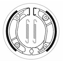 SBS Brake Shoes with Springs for Honda - Front/Rear [MPN: 2013]_1399729