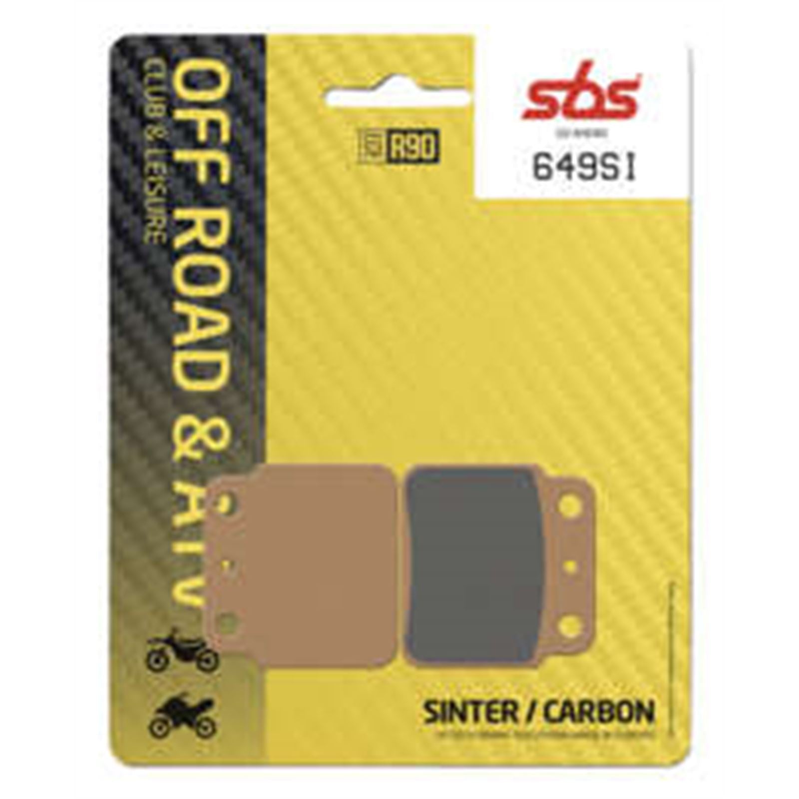 SBS Sintered Brake Pads for ATV/UTV [MPN: 649SI]_993925