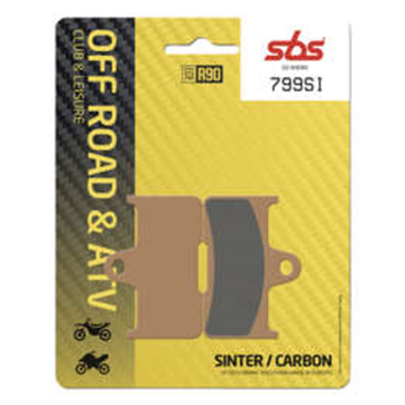 SBS Sintered Brake Pads for ATV/UTV [MPN: 799SI]_981295