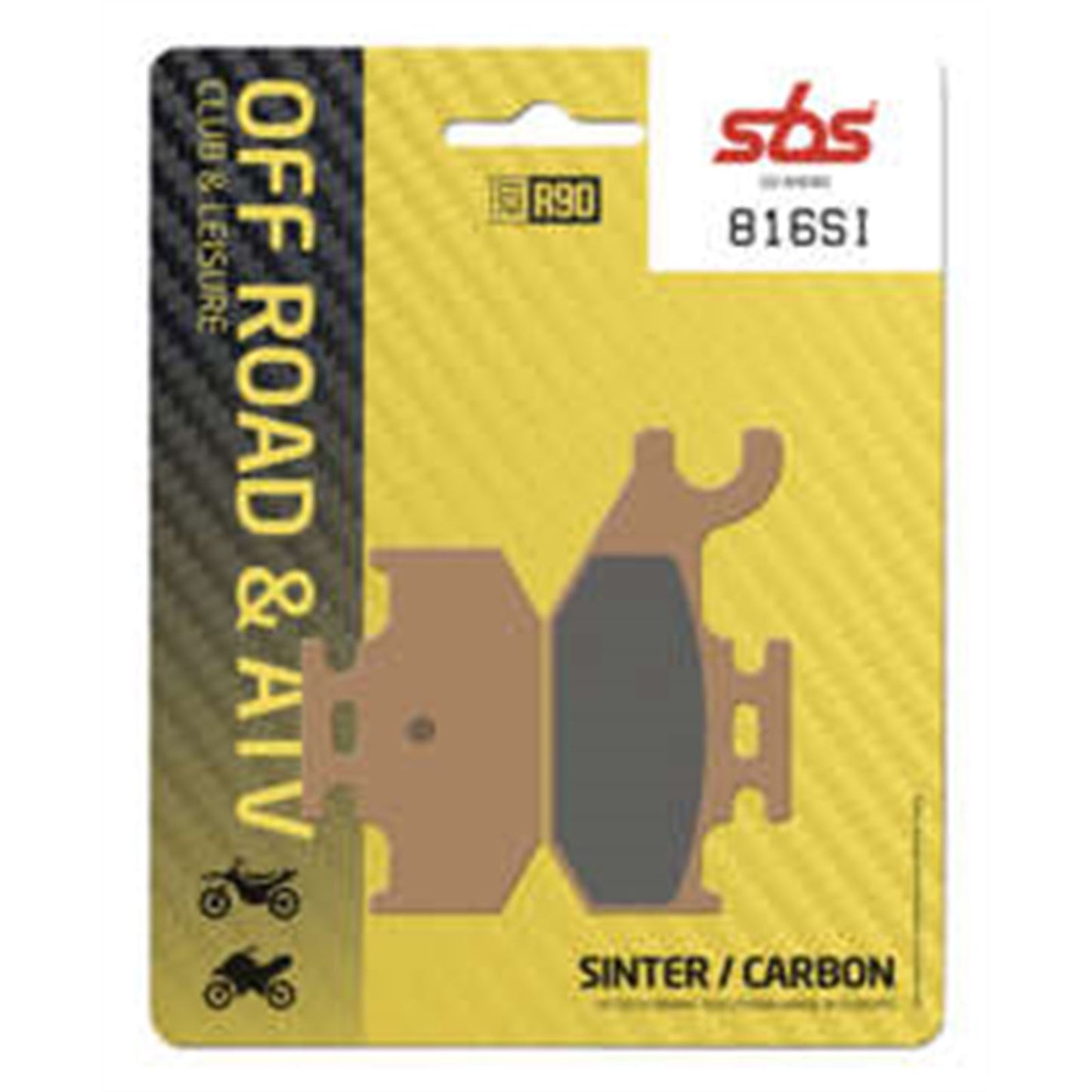 SBS Sintered Brake Pads for ATV/UTV [MPN: 816SI]_983859