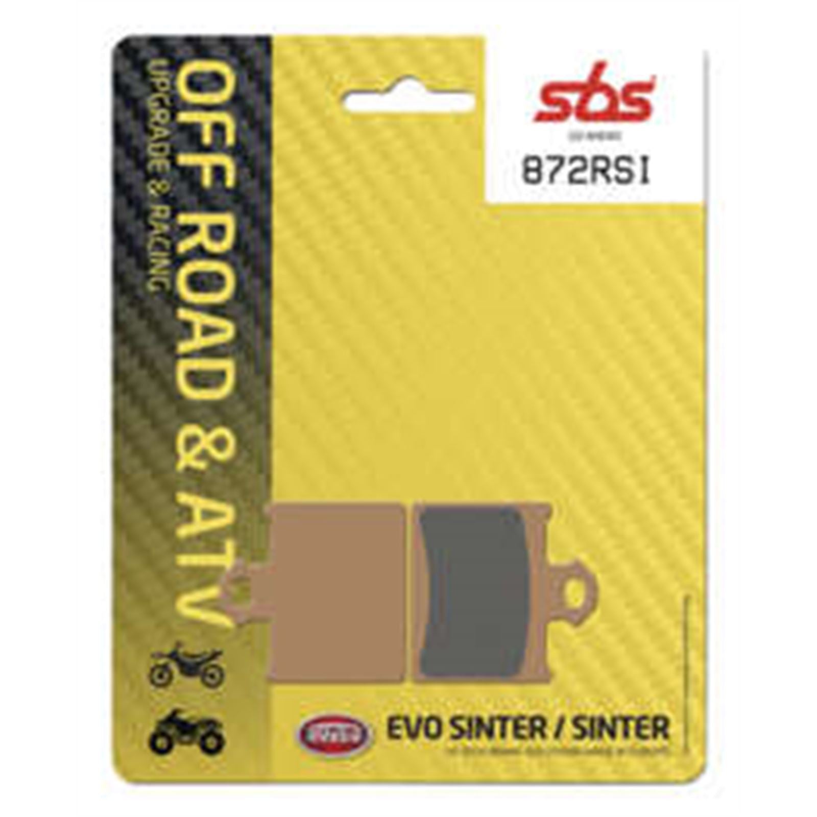 SBS Sintered Brake Pads for Offroad [MPN: 872RSI]_993893