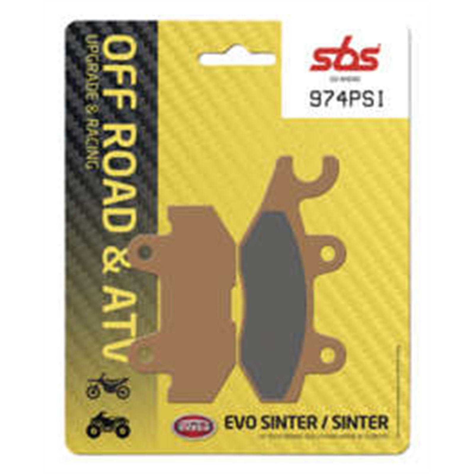 SBS EVO Sintered Brake Pads for ATV/UTV - 974PSI [MPN: 974PSI]_982767