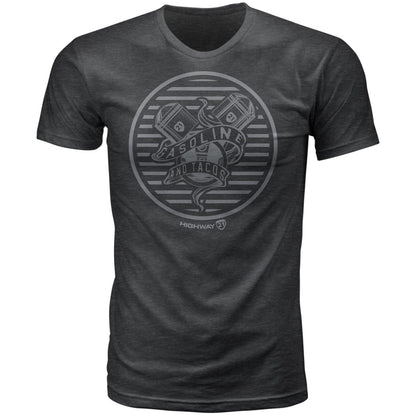 Highway 21 Gasoline Tee Charcoal Small 489-2000S_1479637