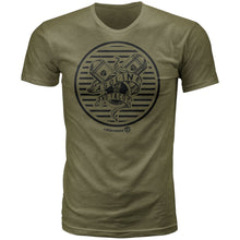 Highway 21 Gasoline Tee - Military Green - Medium 489-2001M_1091950