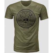 Highway 21 Gasoline Tee Military Green Small 489-2001S_883165