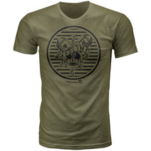 Highway 21 Gasoline Tee Military Green Small 489-2001S_1479634