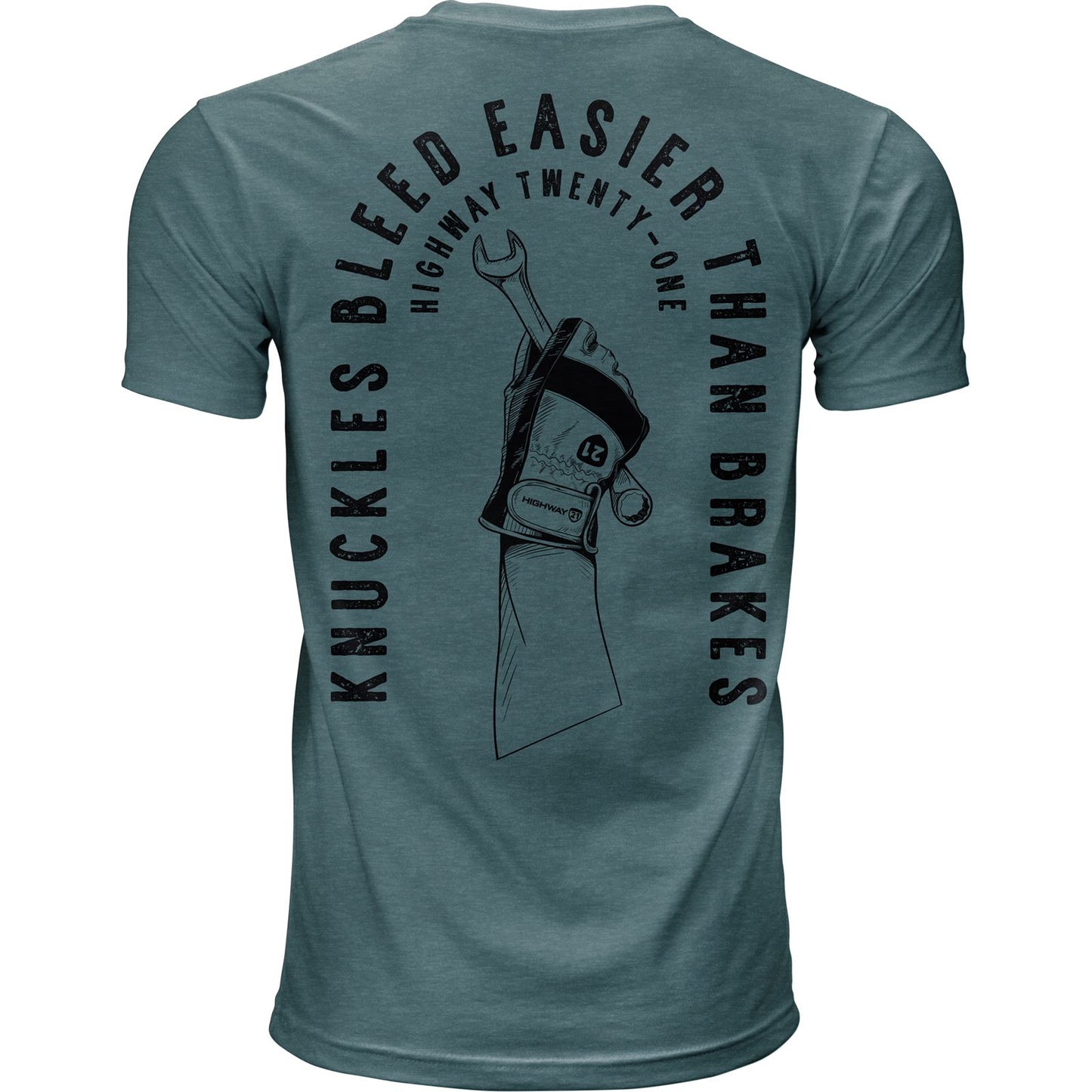 Highway 21 Knuckles Tee - Indigo - Small 489-2004S_1091921