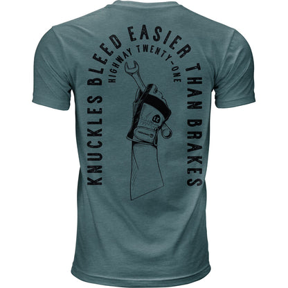 Highway 21 Knuckles Tee - Indigo - 2XL 489-20042X_1091925