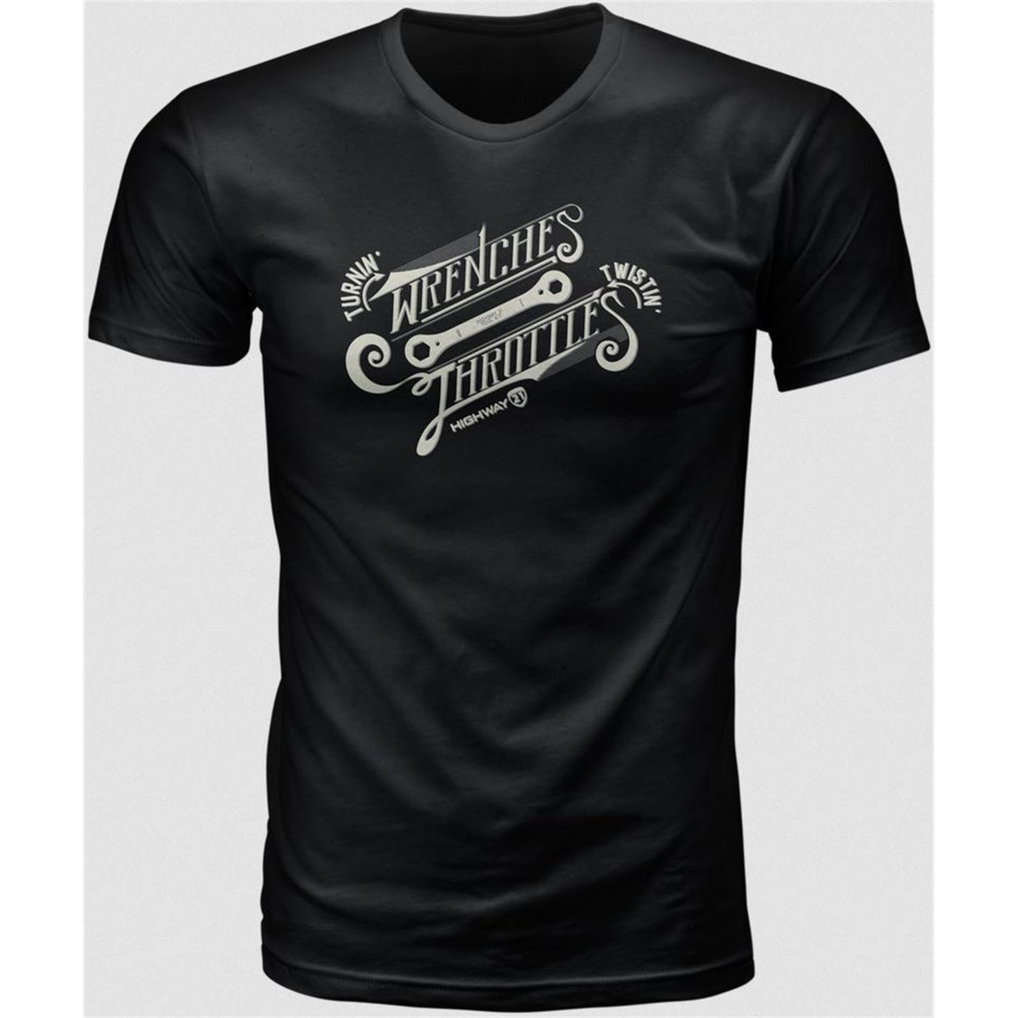 Highway 21 Throttle Tee Black X-Large 489-2006X_883168