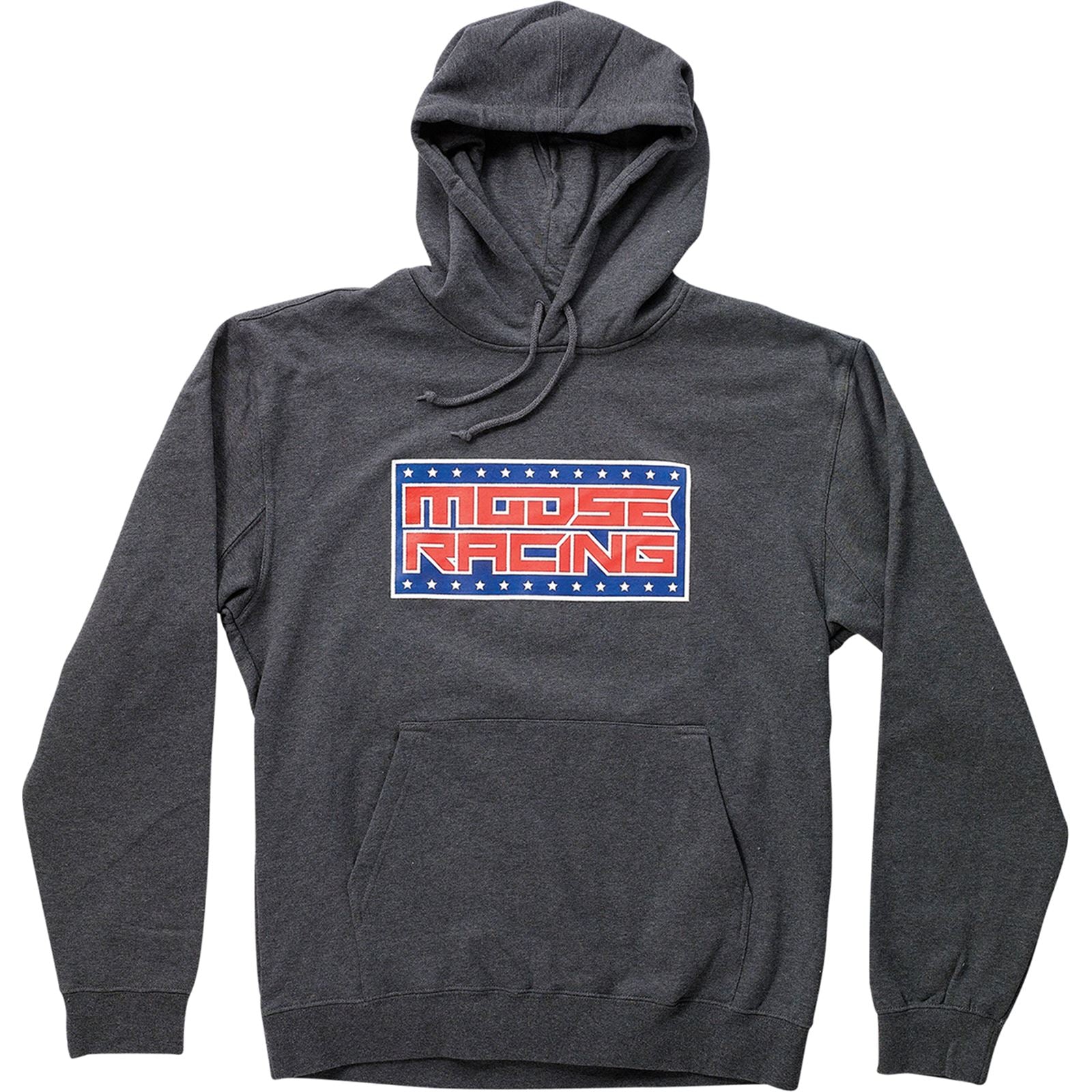 Moose Offroad Americana Hoodie - Gray - Medium 3050-5875_1057675