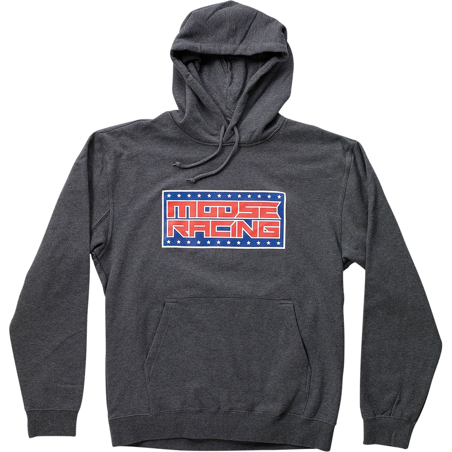 Moose Offroad Americana Hoodie - Gray - Large 3050-5876_1057676