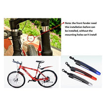 Bravovelo Adjustable Mountain Bike / eBike Fenders - Front/Rear - Yellow/Black B07NV5FVW3_731067