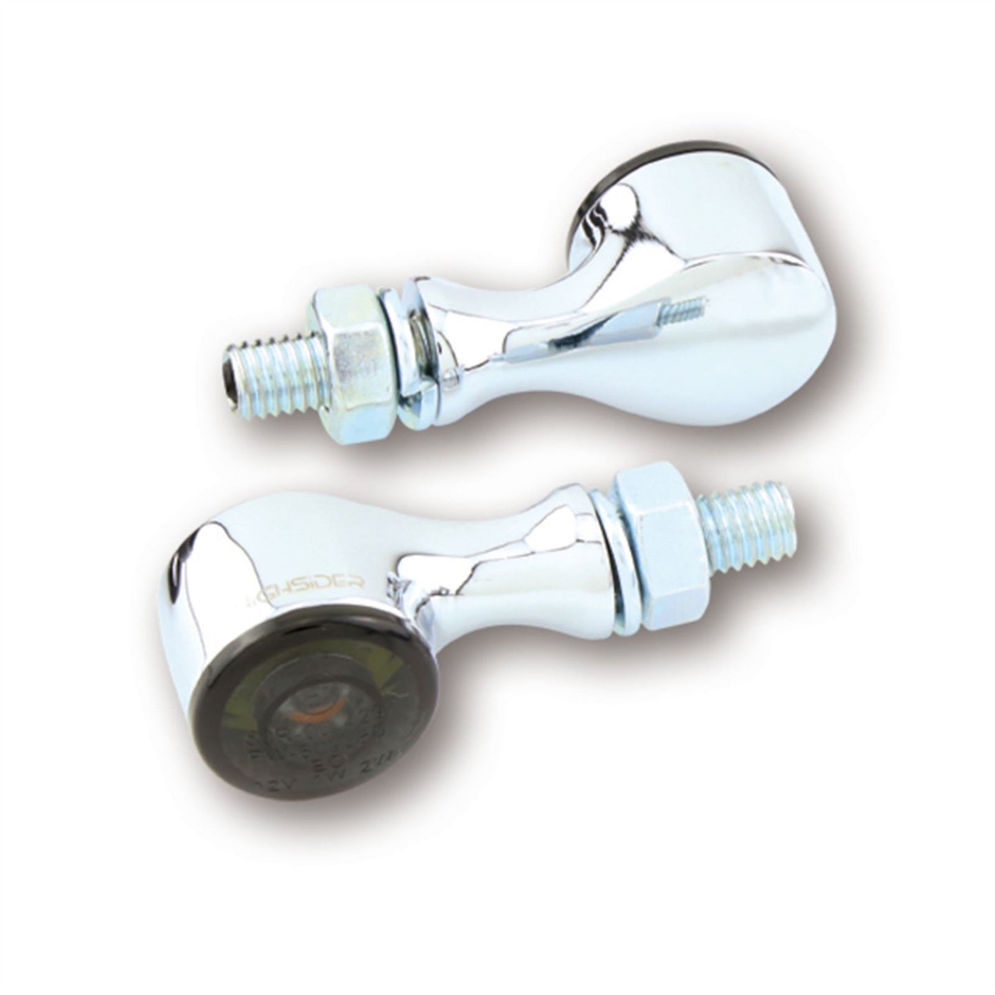 Highsider Apollo Classic LED Turn Signals and Position Lights - Chrome [MPN: 204-179]_732656