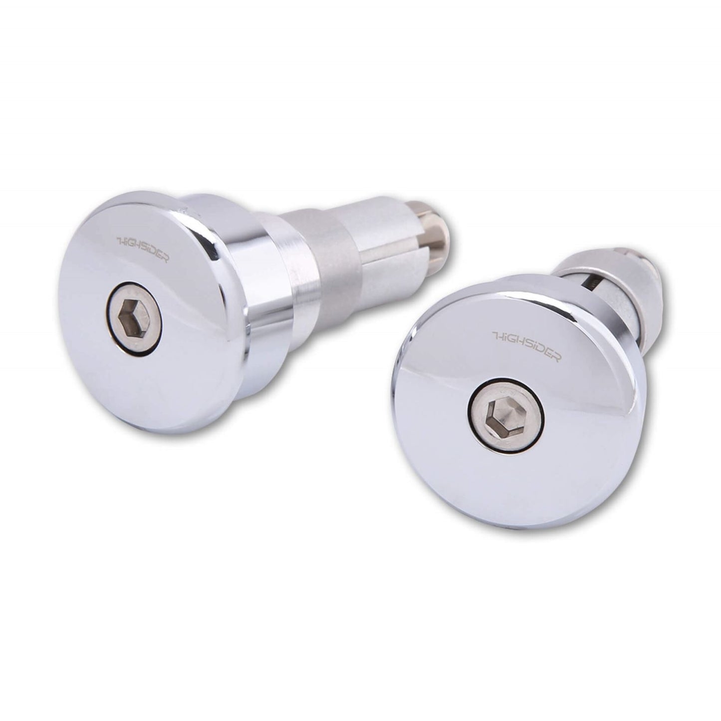 Highsider Curve Handelbar Weights - Chrome [MPN: 161-016]_1170201