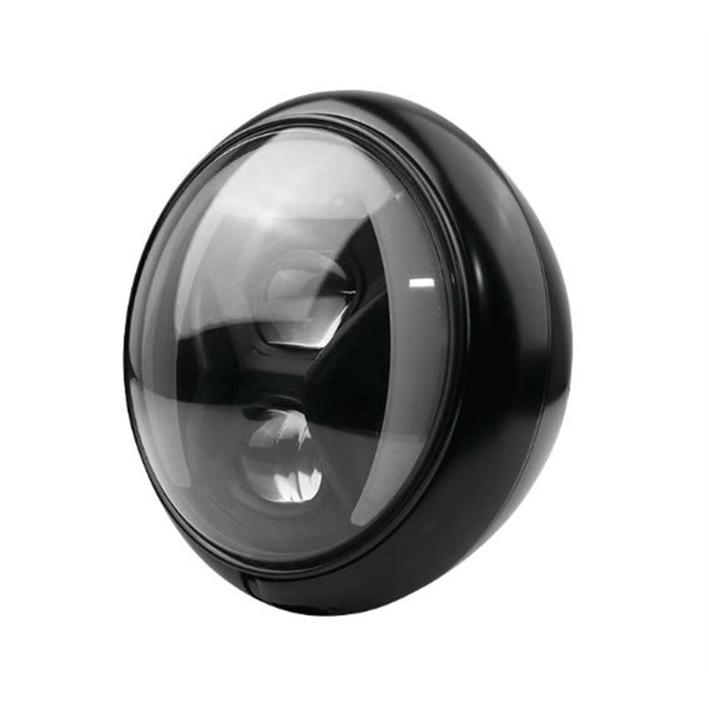 Highsider 7 LED Adaptive Headlight - H-D Style Type 8 - Black [MPN: 223-239]_899301