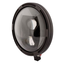 Highsider 7 LED Adaptive Headlight - R-1, Bottom Mount - Black [MPN: 223-257]_899316