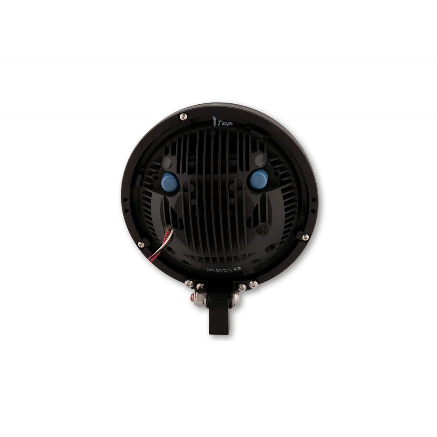 Highsider 7 LED Adaptive Headlight - R-1, Bottom Mount - Black [MPN: 223-257]_1170302