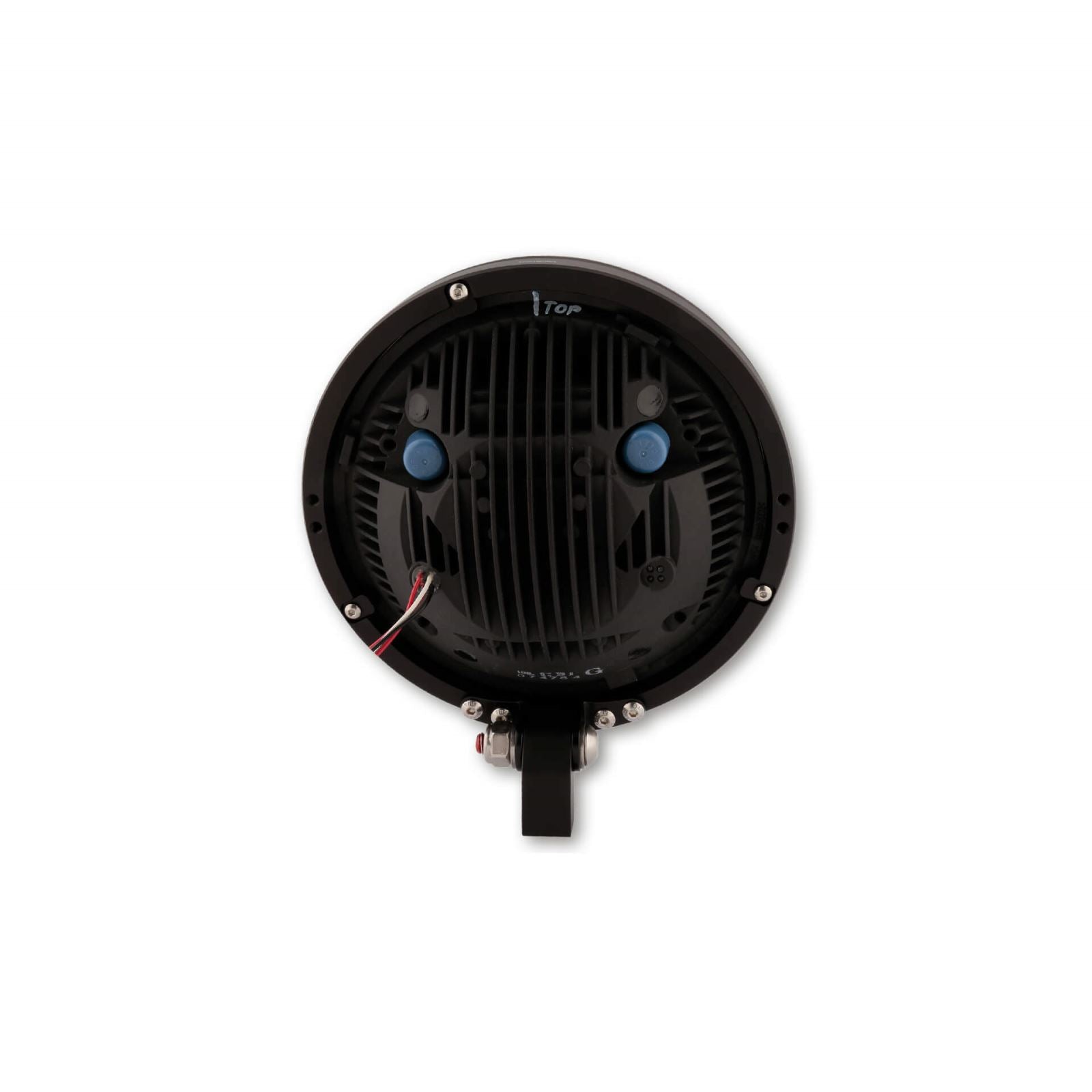 Highsider 7 LED Adaptive Headlight - R-1, Bottom Mount - Black [MPN: 223-257]_1170302