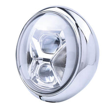 Highsider 7 LED Adaptive Headlight - H-D Style Type 8 - Chrome [MPN: 223-240]_899319