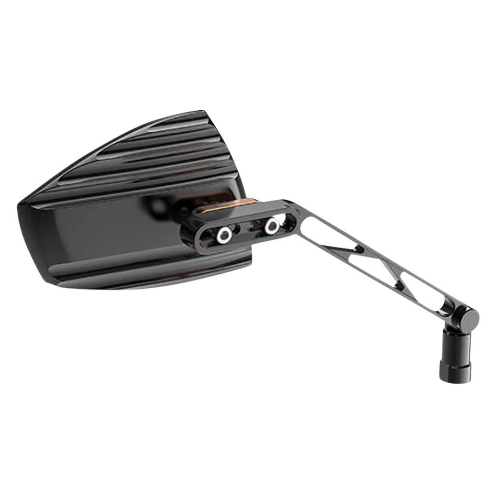 Highsider Wave Mirror - Black/Gold [MPN: 301-4904]_899323