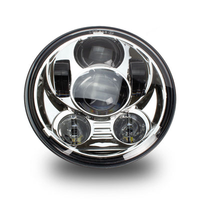 Cyron Lighting Osram LED Integrated Headlight - 5.75", 45W - Chrome ABIG5-B6KC_890160