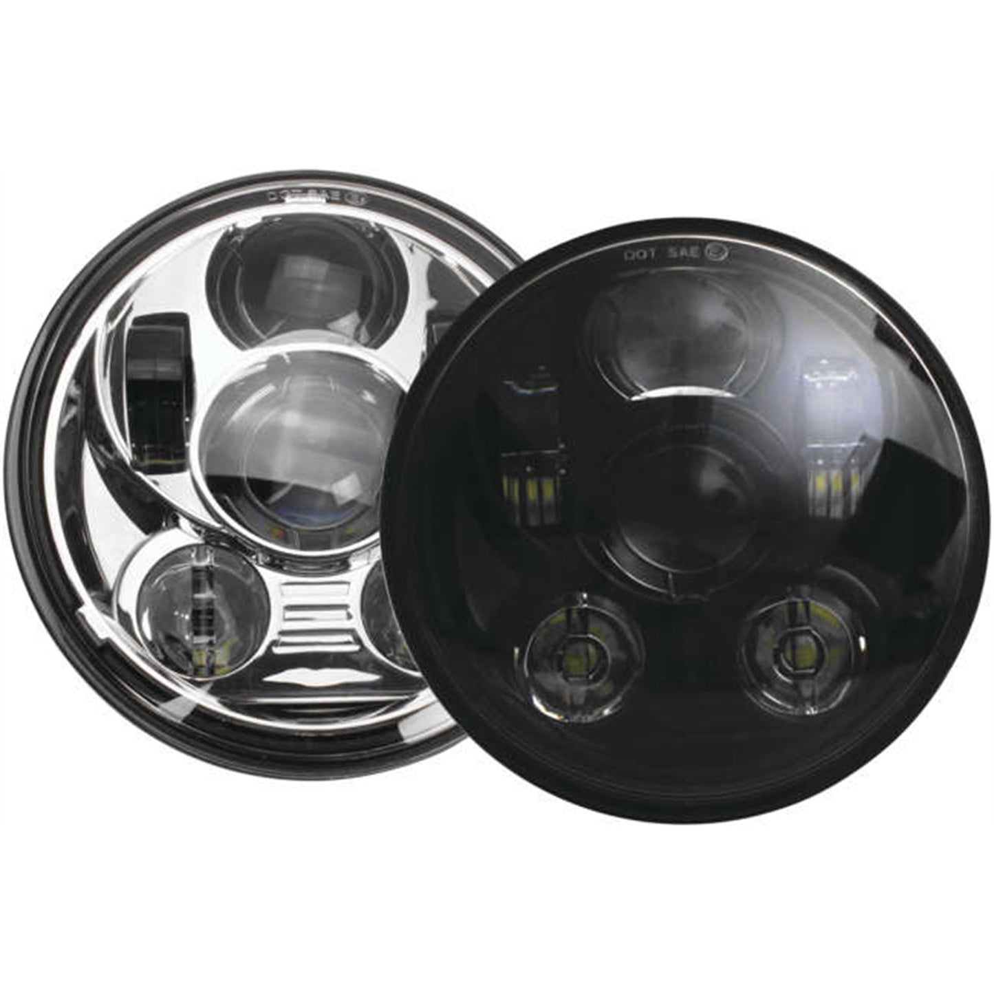 Cyron Lighting Osram LED Integrated Headlight - 5.75", 45W - Chrome ABIG5-B6KC_1060105