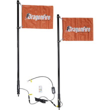 DragonFire Racing Spiral LED Lighted Whips - Smoke - 4' - Pair 522807_1192418